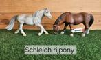 Schleich rijpony met of zonder vaantje, Ophalen of Verzenden, Zo goed als nieuw, Paard, Beeldje of Figuurtje