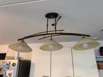 Stijlvolle Hanglamp met 3 Lampen, Huis en Inrichting, Lampen | Hanglampen, Ophalen, Gebruikt, Metaal, Minder dan 50 cm