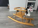 Houten hobbelpaard, Kinderen en Baby's, Speelgoed | Houten speelgoed, Ophalen, Zo goed als nieuw, Rij- of Hobbelspeelgoed