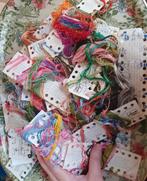 partij lanarte rest DMC borduurgaren op kaartjes, Hobby en Vrije tijd, Verzenden, Gebruikt, Handborduren, Borduurgaren of Zijde