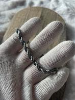 Zilverkleurige Rope Armband, Ophalen of Verzenden, Nieuw, Zilver