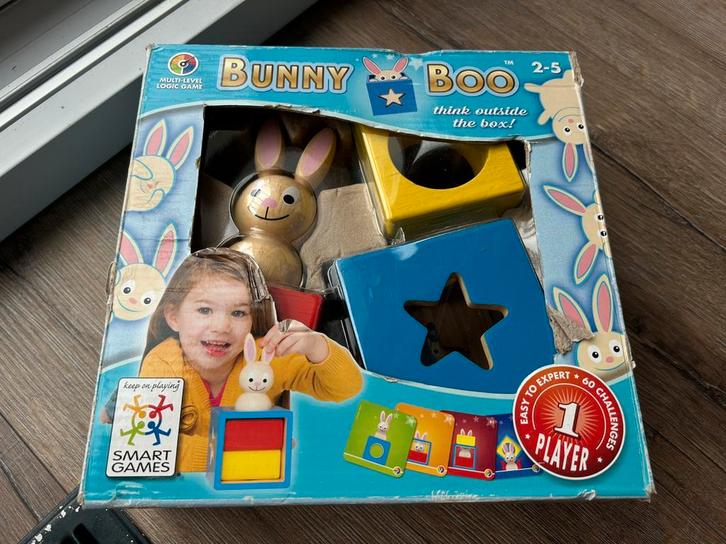 Smartgames bunny boo smart games, Kinderen en Baby's, Speelgoed | Kinderpuzzels, Gebruikt, 2 tot 4 jaar, Ophalen of Verzenden
