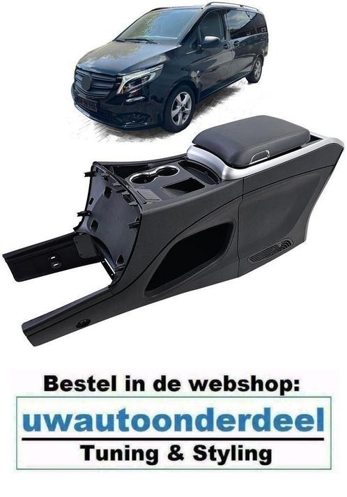 Middenconsole Armsteun Middenarmsteun Zwart Voor MB Vito W44, Auto diversen, Tuning en Styling, Verzenden