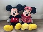 Disney knuffel groot Mickey en Minnie mouse, Verzamelen, Disney, Ophalen of Verzenden, Mickey Mouse, Gebruikt, Knuffel