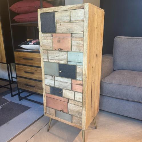 Showroomopruiming! | Ladekastje Siano | Mango | Van €419,-, Huis en Inrichting, Kasten | Ladekasten, Nieuw, Minder dan 100 cm