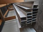 31x nieuwe aluminium T profiel 75x75x2 6meter profielen, Doe-het-zelf en Verbouw, Metalen, Ophalen of Verzenden, Nieuw, Aluminium
