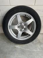 Michelin 205/60 R16 band op 5-spaaks lichtmetalen velg, Auto diversen, Ophalen of Verzenden, Nieuw