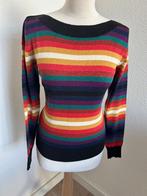 King Louie maat M gestreepte glitter trui 2717, Kleding | Dames, Truien en Vesten, Maat 38/40 (M), Ophalen of Verzenden, Zo goed als nieuw