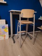 Bureau met stoel - Gebruikt, Huis en Inrichting, Ophalen, Gebruikt, Bureau