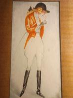 Max Brüning ets vintage vrouw mode, Ophalen of Verzenden