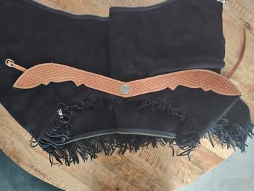 NIEUWE Western show chaps maat XL/XXL & kinder beugels.  beschikbaar voor biedingen
