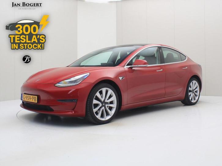 Tesla Model 3 Long-Range AWD 351pk 75 kWh [ AUTOPILOT+19'' L, Auto's, Tesla, Bedrijf, Te koop, Model 3, 4x4, ABS, Achteruitrijcamera