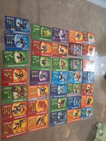 Skylanders verzamel kaarten  beschikbaar voor biedingen