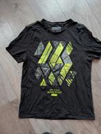 Zwart T-shirt met print maat L, Kleding | Heren, Zwart, Overige maten, Zo goed als nieuw, C&A