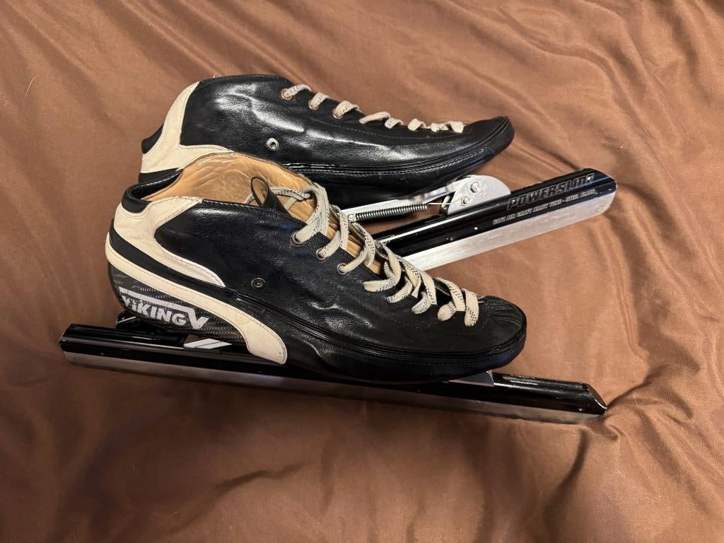 Viking Gold klapschaatsen 45, Sport en Fitness, Schaatsen, Gebruikt, Ophalen of Verzenden, Noren, Viking