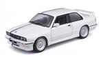 Bburago BMW 3 Series M3 E30 1988 wit, rood of zwart nieuw, Ophalen of Verzenden, Nieuw, Auto, Bburago