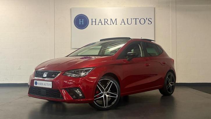 SEAT Ibiza 1.0 TSI FR 116pk Pano / Navi / LED / Cruise / Alc, Auto's, Seat, Bedrijf, Te koop, Ibiza, ABS, Achteruitrijcamera, Adaptive Cruise Control