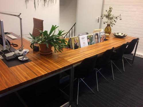MOET WEG - Leestafel en bureau; prachtig!, Huis en Inrichting, Bureaus, Gebruikt, Bureau, Ophalen