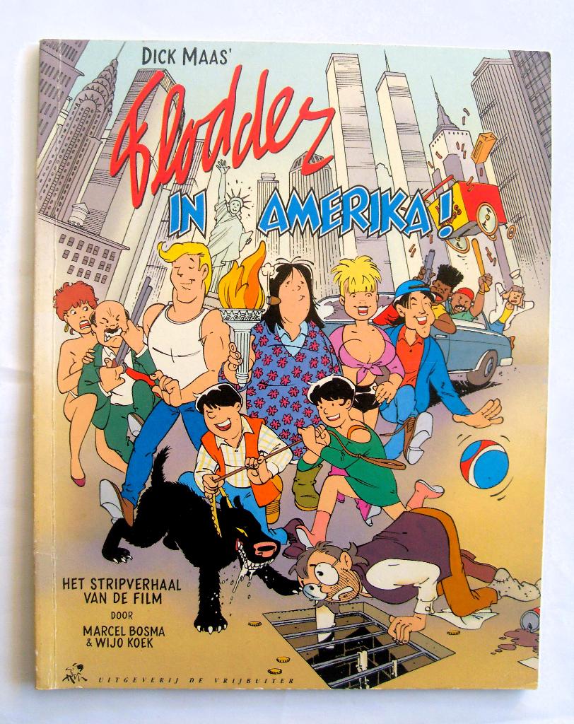 Flodder In Amerika Stripboek, Boeken, Stripboeken, Eén stripboek, Ophalen of Verzenden, Zo goed als nieuw, Dick Maas