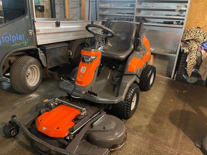 2018 Husqvarna R419 TSX, Tuin en Terras, Zitmaaiers, Gebruikt, 90 tot 120 cm, Elektrische starter, Mulchfunctie, Ophalen