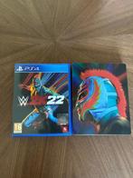 PS4 WWE 2k22, Spelcomputers en Games, Ophalen of Verzenden, Zo goed als nieuw, 3 spelers of meer, Online
