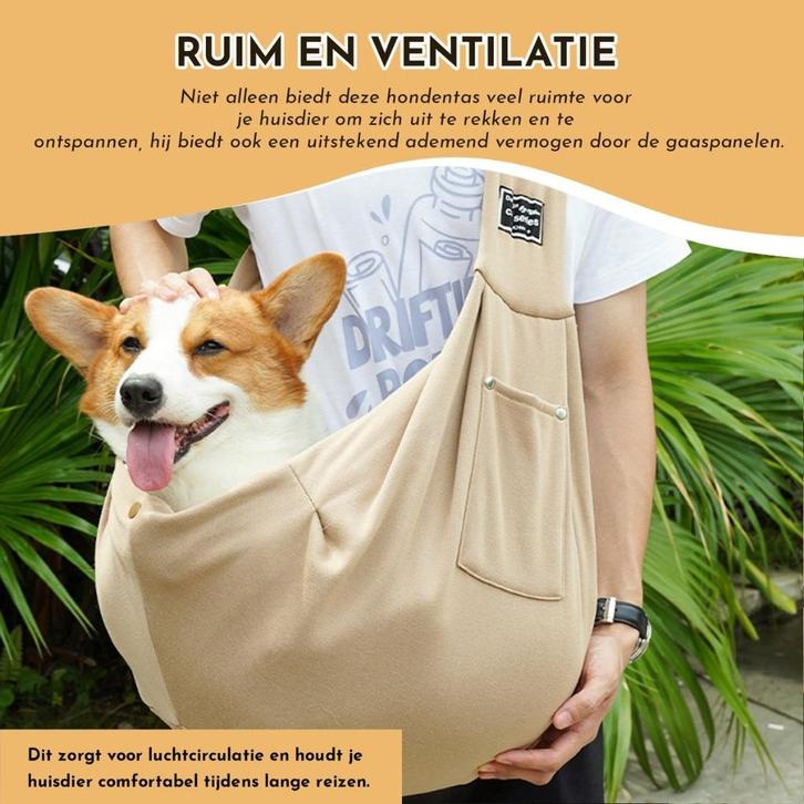 Hondendraagtas - Hondenrugzak tot 7 KG, Dieren en Toebehoren, Katten-accessoires, Nieuw, Ophalen of Verzenden