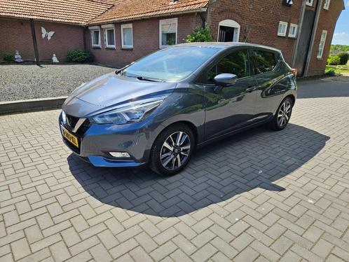 Nissan Micra 0.9 Ig-t 90pk 12/2018 Blauw Carplay Trekhaak, Auto's, Nissan, Particulier, Micra, ABS, Achteruitrijcamera, Airbags