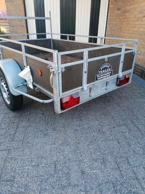 Gegalvaniseerde aanhanger/aanhangwagen, Auto diversen, Aanhangers en Bagagewagens, Nieuw, Ophalen