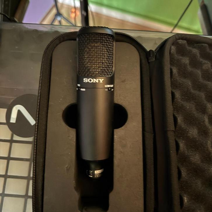 Sony C-80, Muziek en Instrumenten, Microfoons, Zo goed als nieuw, Studiomicrofoon, Ophalen of Verzenden