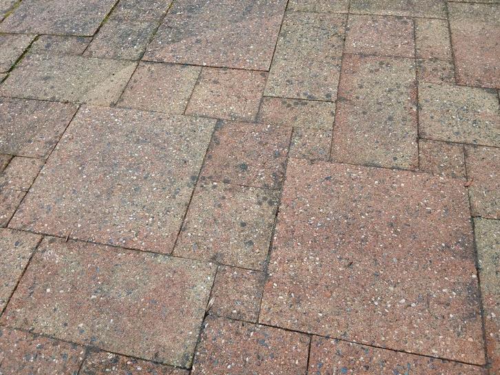 Gebruikte terrastegels gratis af te halen, Tuin en Terras, Tegels en Klinkers, Gebruikt, Terrastegels, Beton, 10 m² of meer, Ophalen