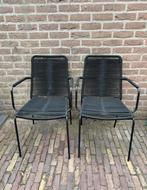 Tuinstoel Ropa Kwantum Zwart, Tuin en Terras, Tuinstoelen, Ophalen, Zo goed als nieuw, Kunststof