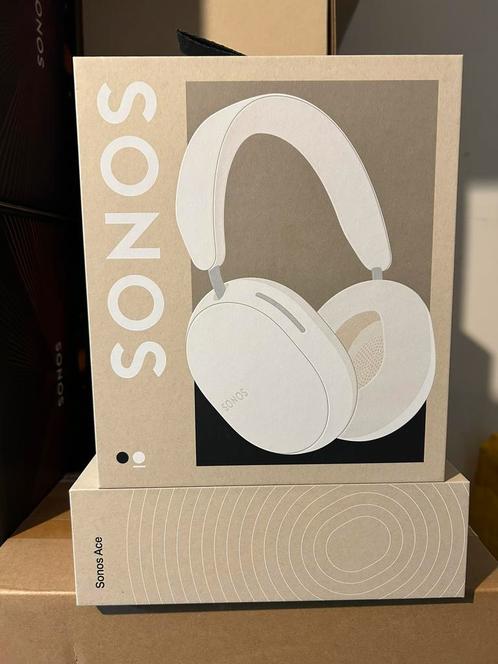 OP VOORRAAD: Sonos Ace - Wit, Audio, Tv en Foto, Koptelefoons, Nieuw, Over oor (circumaural), Overige merken, Draadloos, Bluetooth