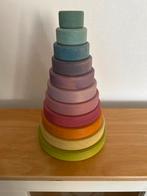 Houten Stapeltoren - Grimms, pastel kleuren., Ophalen of Verzenden, Gebruikt, Overige typen