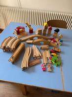 Brio (en andere merken) treinbaan 44 met postkantoor, Kinderen en Baby's, Speelgoed | Houten speelgoed, Ophalen of Verzenden, Gebruikt