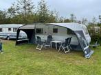 Dethleffs RG5 - Grote gezinscaravan 6per - Dorema boogluifel, Vast bed, Rondzit, Particulier, Dethleffs