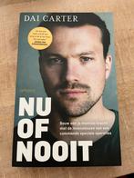 Dai Carter - Nu of nooit, Ophalen of Verzenden, Nieuw, Dai Carter