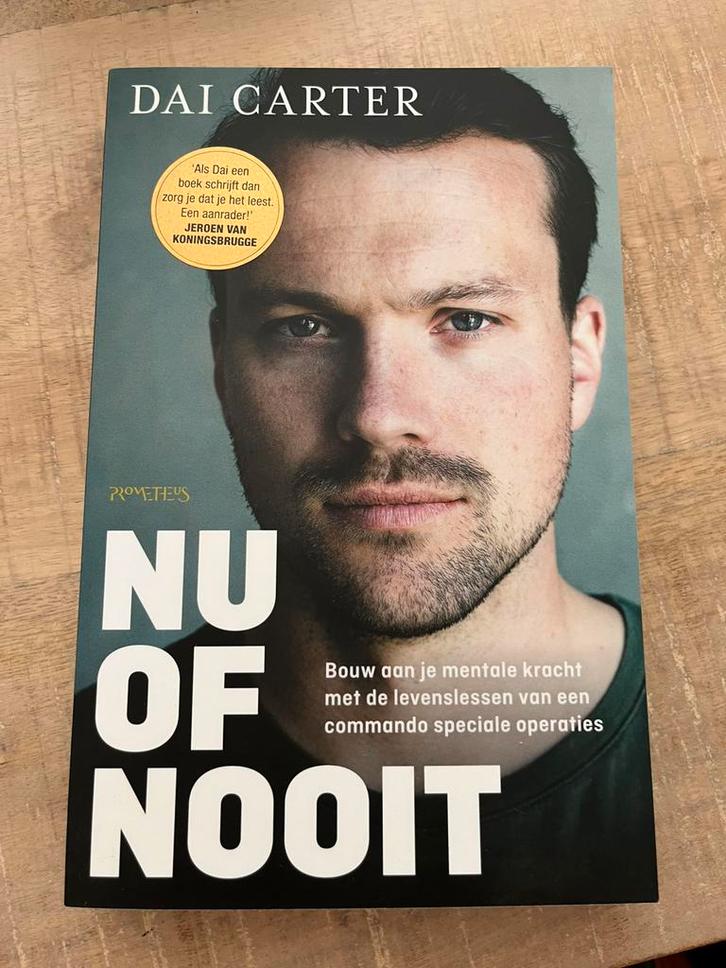 Dai Carter - Nu of nooit, Boeken, Overige Boeken, Nieuw, Ophalen of Verzenden