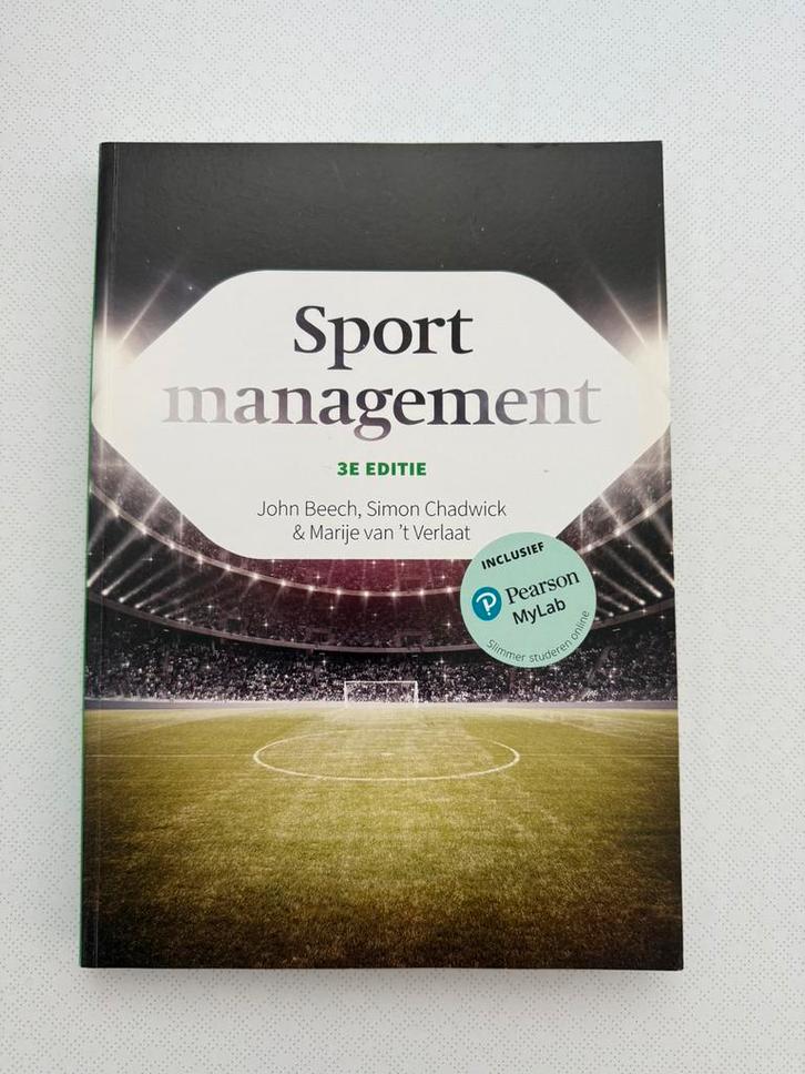John Beech - Sportmanagement, Boeken, Schoolboeken, Zo goed als nieuw, Nederlands, Overige niveaus, Ophalen of Verzenden