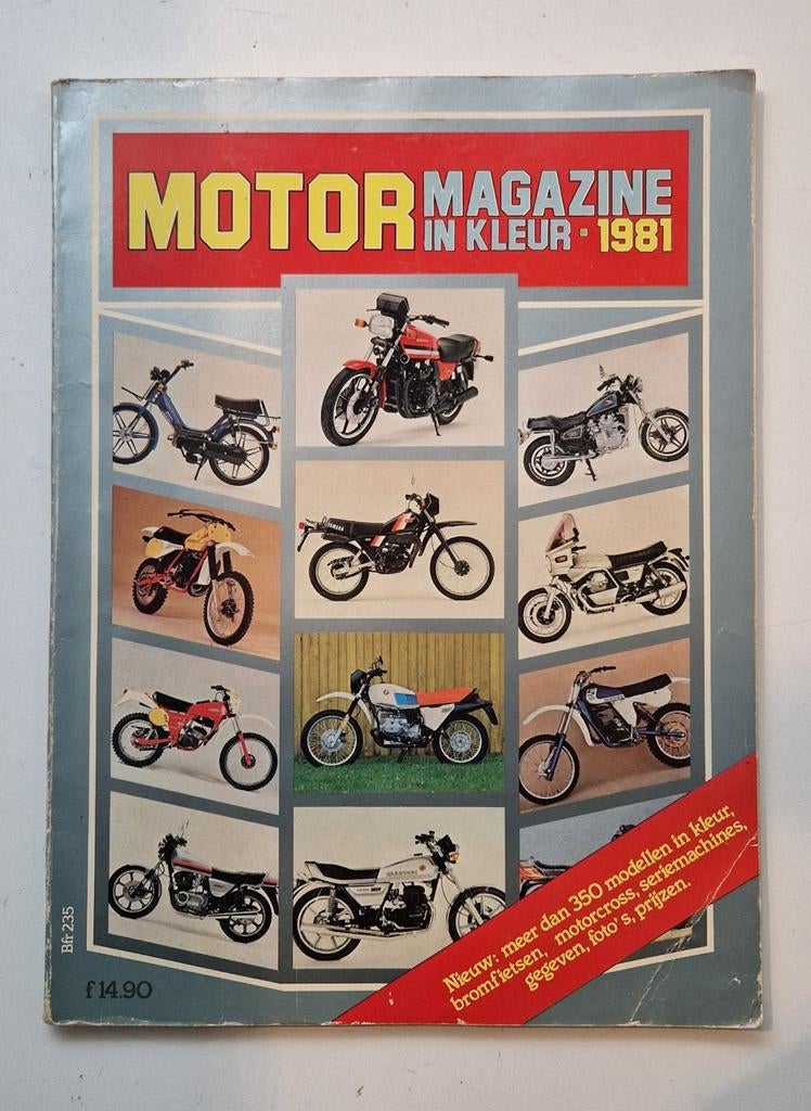 MOTOR Brommer Boek 1982 Honda CY50 MT50 MB50 CB750 kreidler, Ophalen of Verzenden, Algemeen