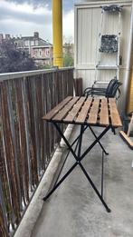Tarno ikea tafel 100cm, Tuin en Terras, Eettafel, Zo goed als nieuw, Tuinset, Hout