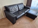 Vintage De Sede bank met Poef, Ophalen, Gebruikt, Overige maten, 200 tot 250 cm