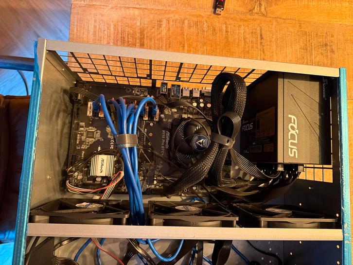 Professionele Crypto Mining Rig - Plug & Play!, Computers en Software, Barebones, Gebruikt, Ophalen of Verzenden