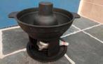 Zware Gietijzeren Fondue set, zgan!, Witgoed en Apparatuur, Fonduesets, Ophalen of Verzenden, Zo goed als nieuw, Brander, Fondueset