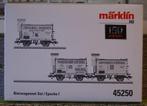 45250 Marklin BIERWAGEN SET  MÜNCHENER BRAUEREIEN, Hobby en Vrije tijd, Modeltreinen | H0, Wisselstroom, Wagon, Ophalen of Verzenden