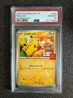 Pikachu McDonald's  PSA 10, Ophalen, Nieuw, Losse kaart, Foil