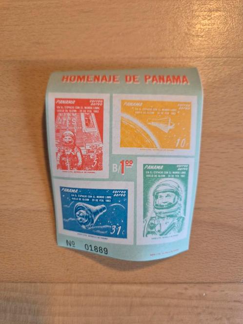 Panama 1962 ruimtevaart, Postzegels en Munten, Postzegels | Amerika, Postfris, Midden-Amerika, Ophalen of Verzenden