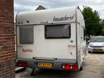Beyerland sprinter 350, Caravans en Kamperen, Caravans, Tot en met 2, Treinzit, Particulier, Luifel