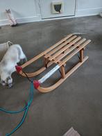 Robuuste slee van hout, Ophalen, Zo goed als nieuw, Overige merken