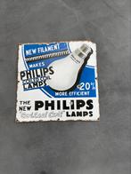 Oud emaille reclame bord Philips Coiled Coil New Filament, Verzamelen, Merken en Reclamevoorwerpen, Ophalen of Verzenden, Gebruikt