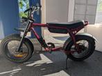 SUPER73-ZX Ron Burgundy E-BIKE / Fatbike, Zo goed als nieuw, 59 cm of meer, 50 km per accu of meer, Ophalen